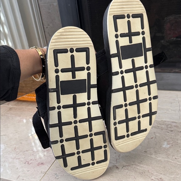 Men’s 10.5 Black Slide Sandals with Buckle main image 6